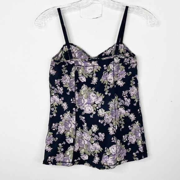 TALULA  | Floral Print Y2K Cottagecore Feminine Style Cami Top Sz. Large - Picture 3 of 3